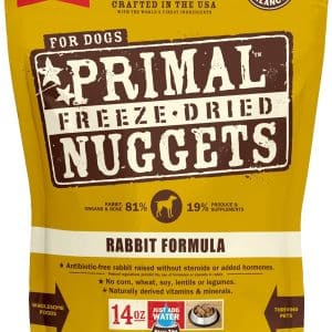 primal rabbit recipe freeze-dried raw hypoallergenic dog food