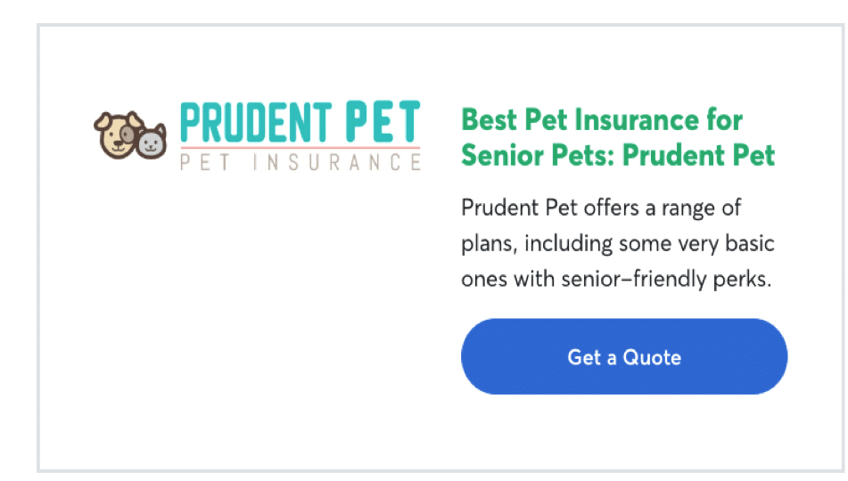 Prudent pet insurance