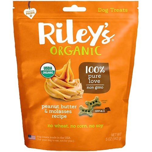 Riley's Peanut Butter and Molasses dog treats