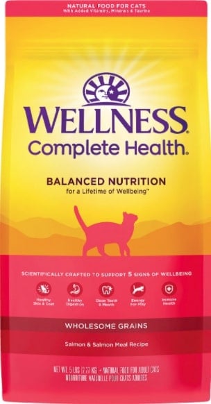Wellness Complete Health Salmon Adult Dry Cat Food