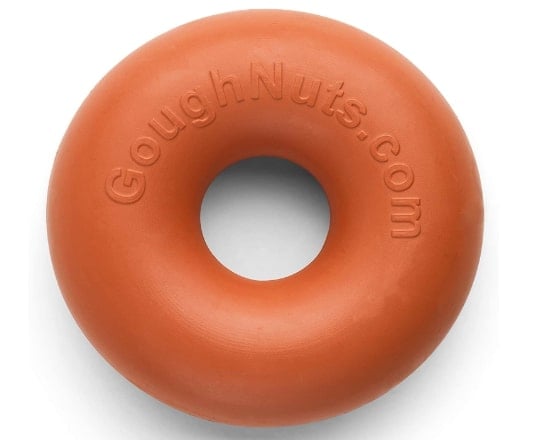 Goughnuts ring indestructible chew toy