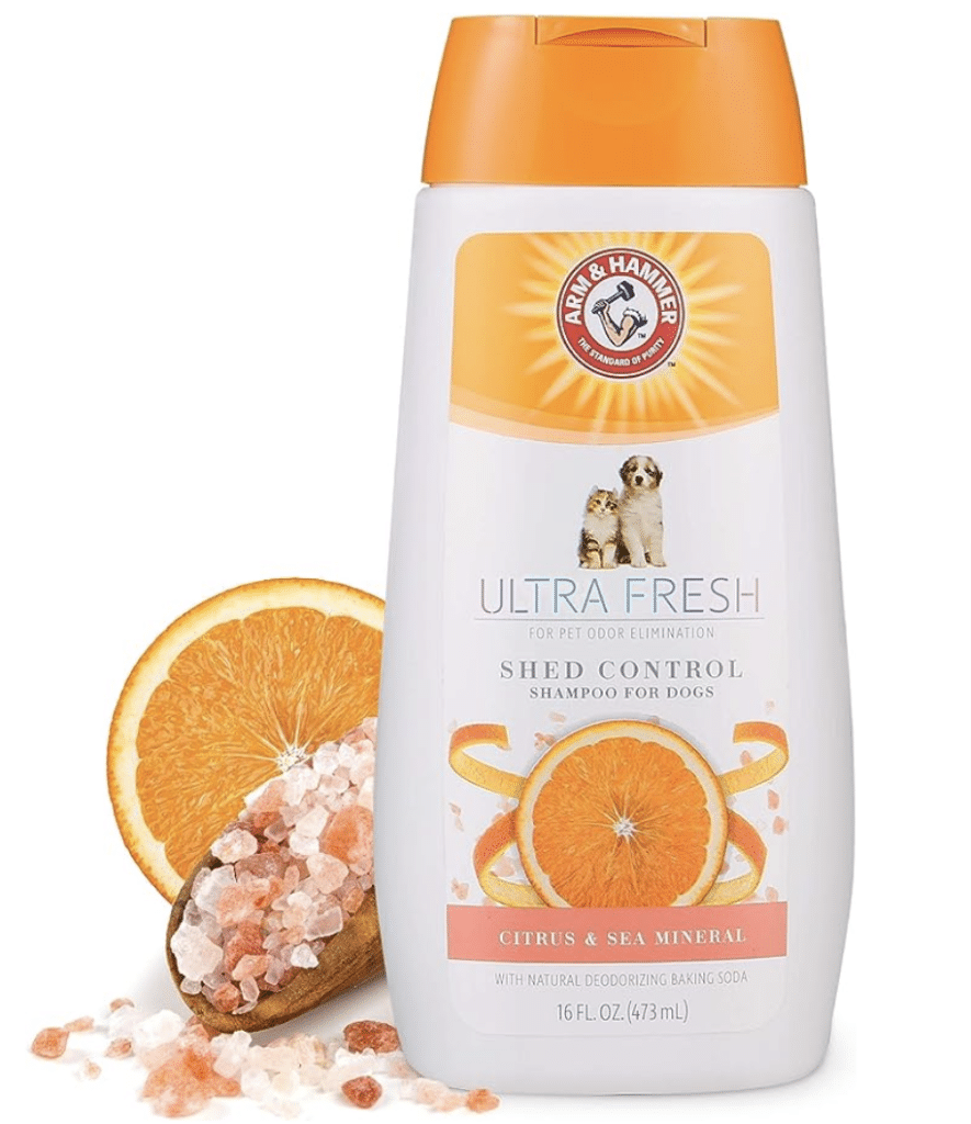 Arm & Hammer Dog Shampoo, Ultra Fresh Shed Control Dog Shampoo & Puppy Shampoo