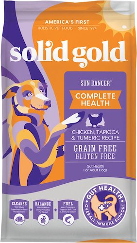 Solid Gold dry dog food bag
