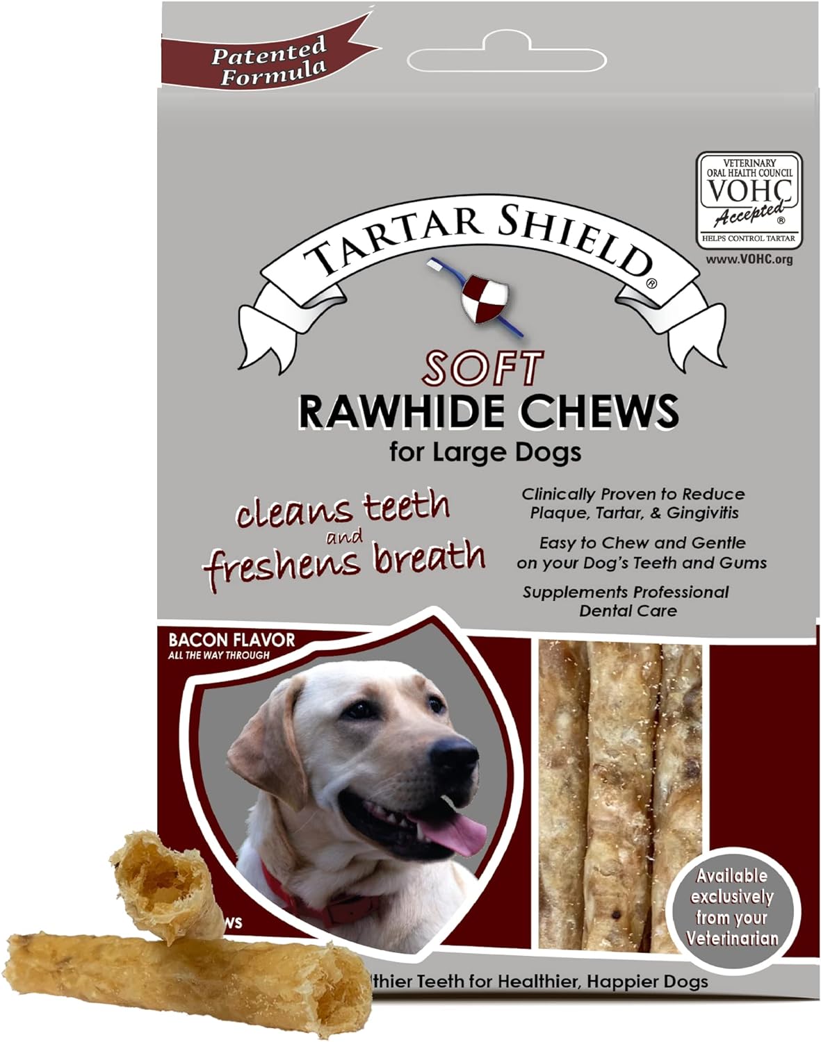 soft rawhide rolls for dogs