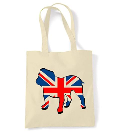 Tote bag bulldog gift