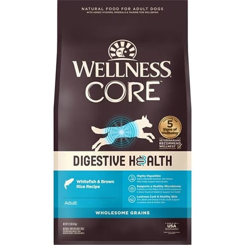 Wellness CORE Digestive Health Whitefish and Brown Rice