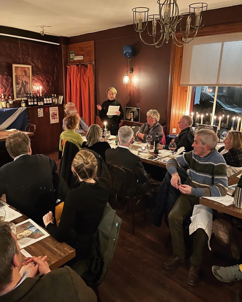 A pub full of people