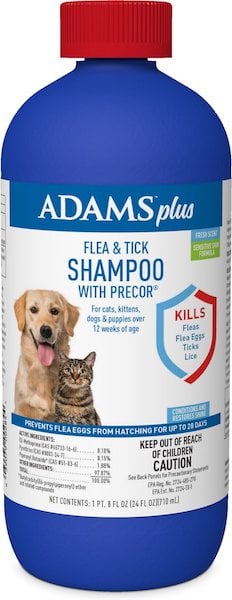Adams flea and tick shampoo