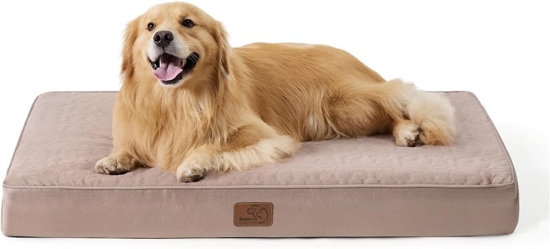 Bedsure Dog Bed with Waterproof Lining
