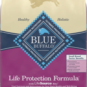 Blue Buffalo Life Protection Formula Small Breed Senior Chicken & Brown Rice Recipe Dry Dog Food