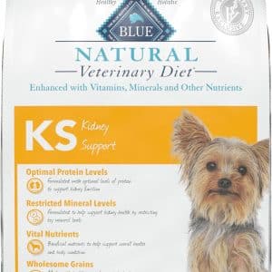 Blue Buffalo Natural Veterinary Diet KS Kidney Support Dry Dog Food