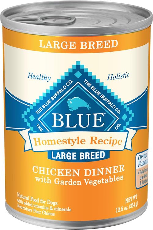 blue buffalo homestyle large breed wet dog food