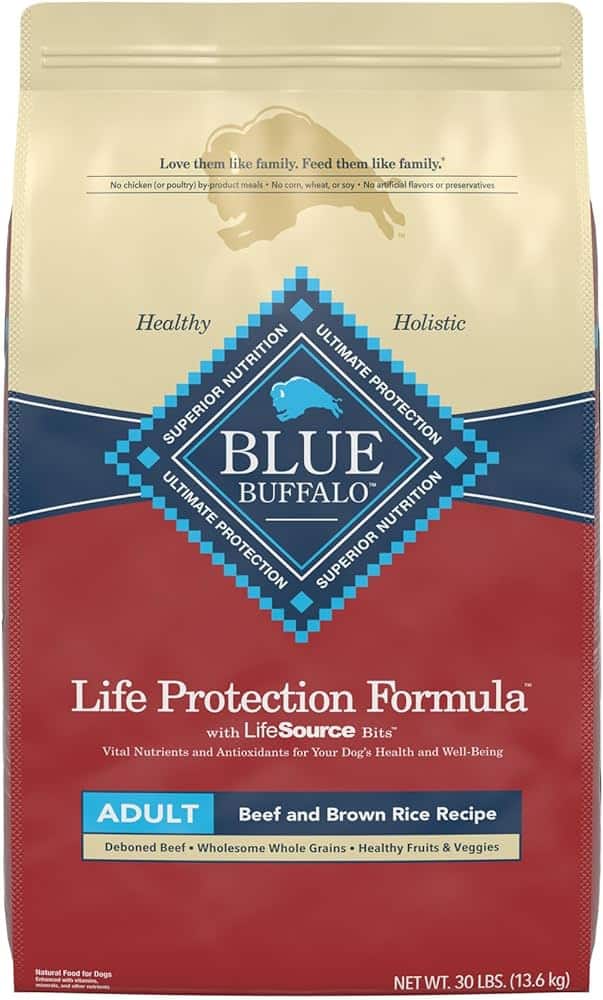 Blue Buffalo Life Protection Formula Beef and Brown Rice Recipe