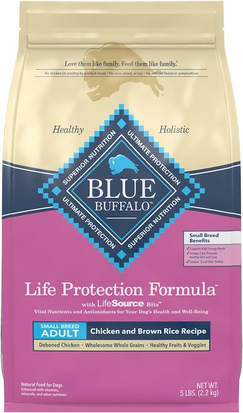 Blue buffalo small breed dry dog food