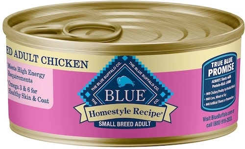 blue buffalo small breed wet food