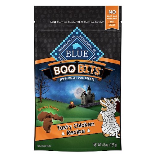 Boo Bits from Blue Buffalo (tasty chicken recipe in spooky shapes)
