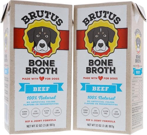 Brutus bone broth for dogs