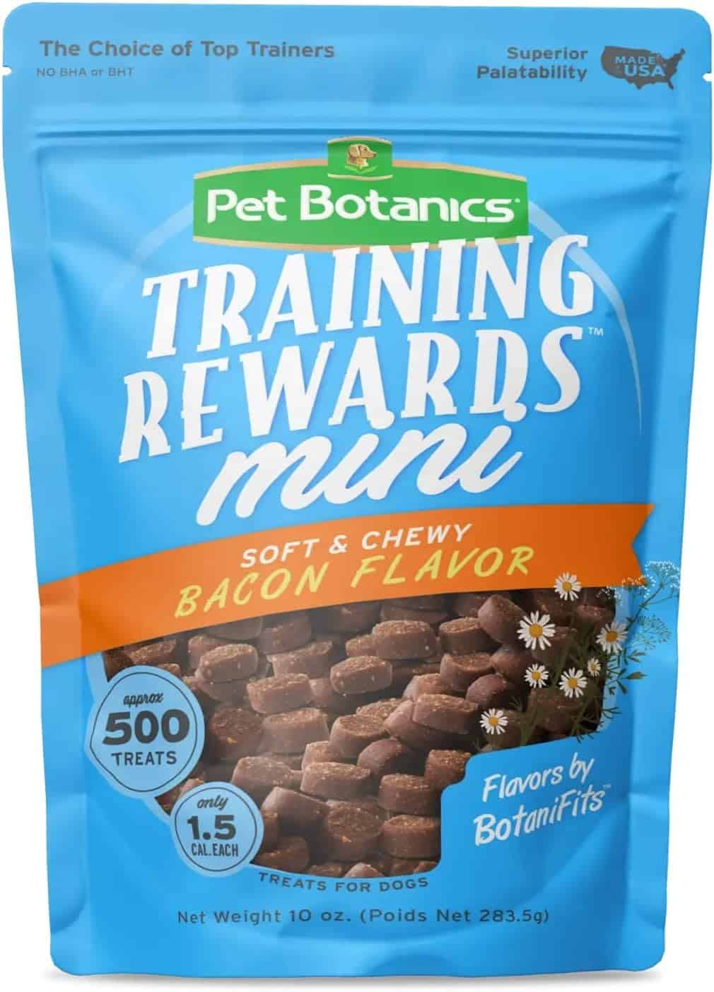 bacon flavor dog training treats