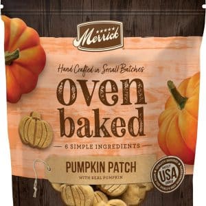 merrick oven baked pumpkin dog treats