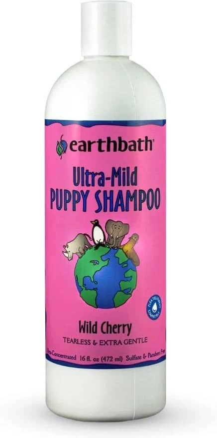 Earthbath ultra-mild puppy shampoo