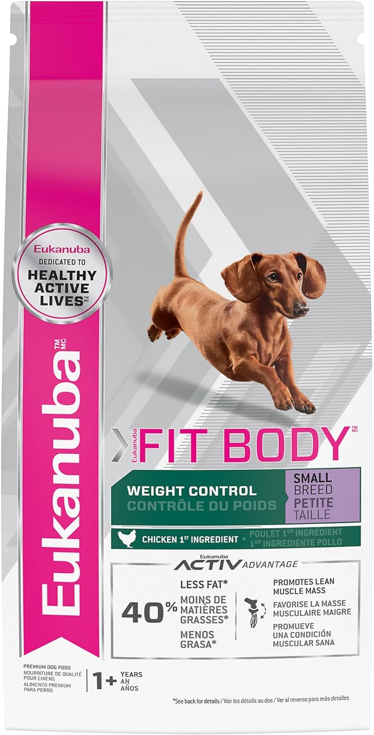 Eukanuba Fit Body Weight Control Small Breed Dry Dog Food