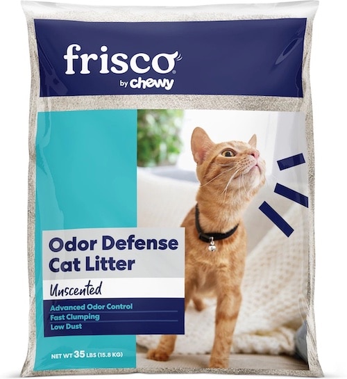 frisco odor control cat litter