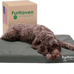 Furhaven Water-Resistant Orthopedic Dog Bed