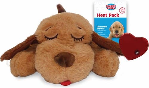 snuggle puppy heartbeat calming toy