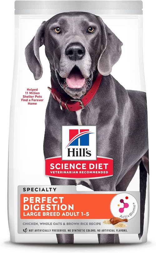 hill's science diet large breed perfect digestion dry food