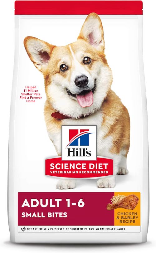 hill's science diet small bites adult dry dog food