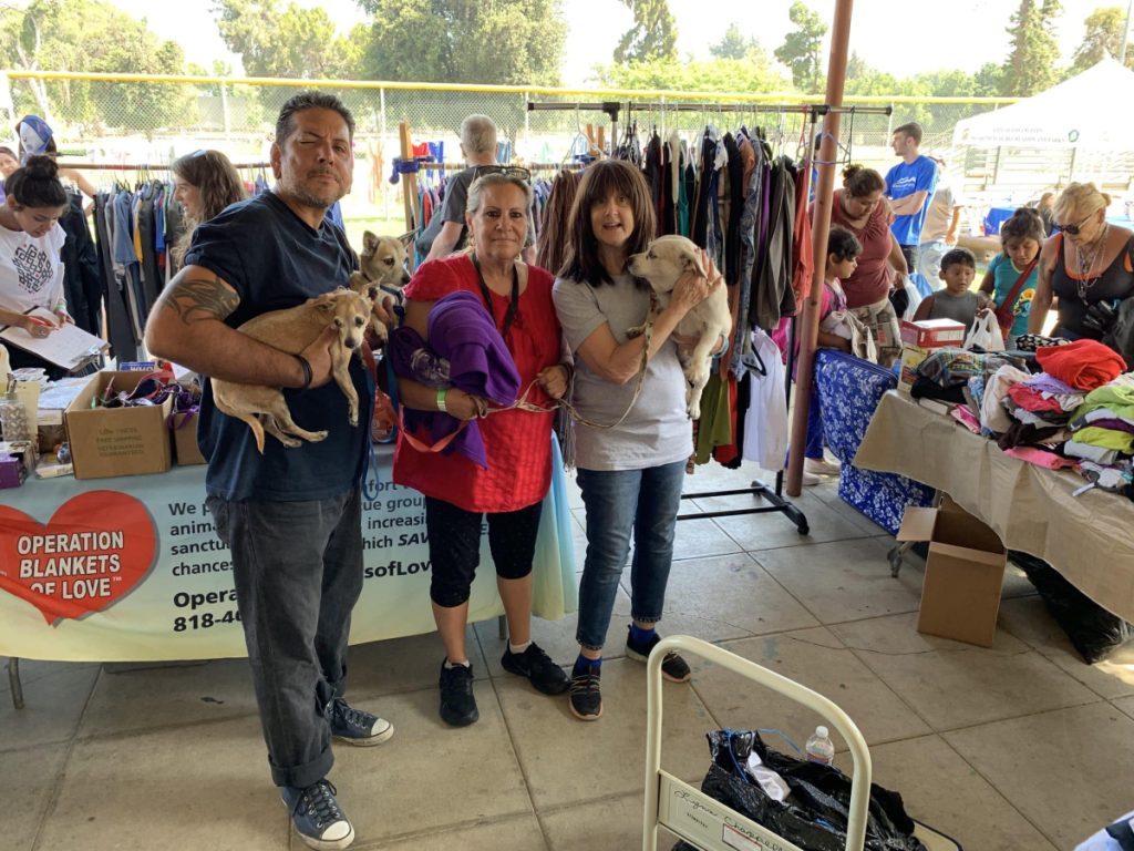 Operation Blankets of Love supports pets of the homeless