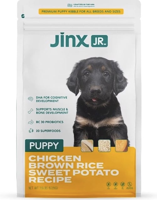 jinx organic puppy kibble