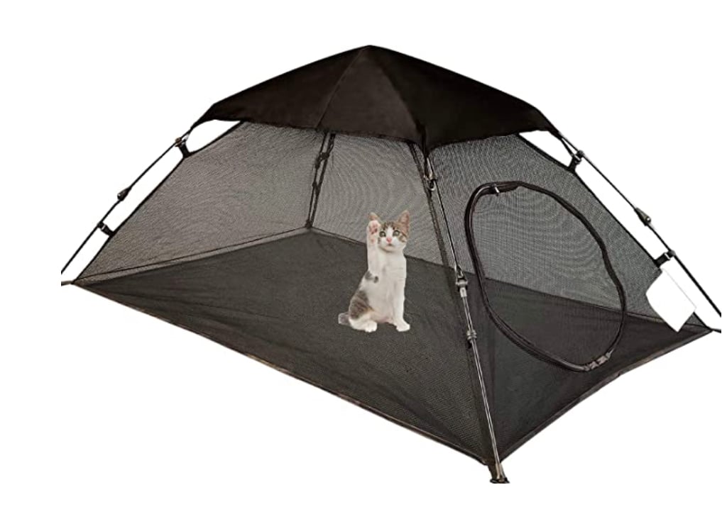 OUTINGPET Mini Cat Tent Outdoor Playpen Pop Up