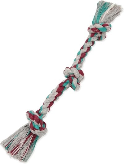 Small two-knot Mammoth rope toy