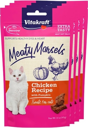 Vitakraft Meaty Morsels in chicken and pumpkin for cats