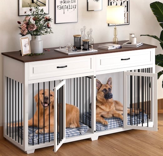 Tucker Murphy Large Dog Crate with Divider