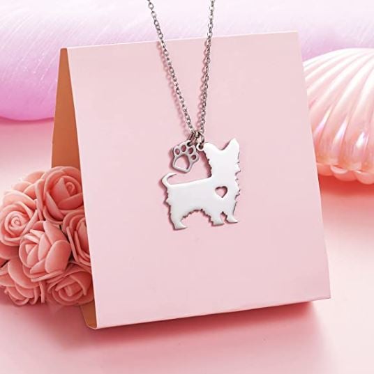 Yorkie Gift Necklace