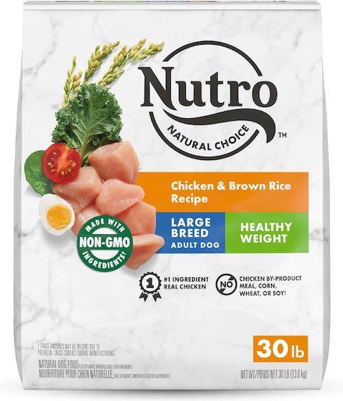 nutro nautral large breed healthy weight dry food