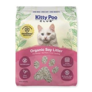 Bag of kitty poo club litter