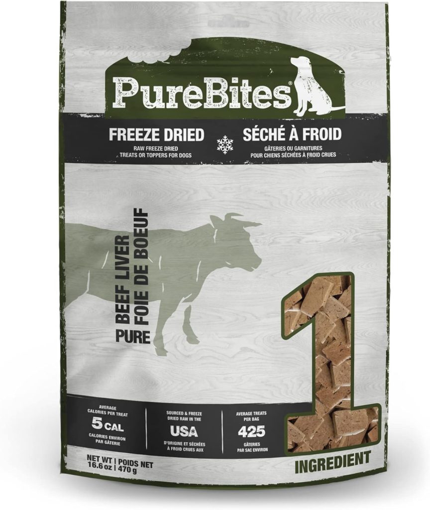 PureBites Beef Freeze Dried Dog Treats