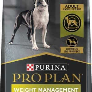 Purina Pro Plan Shredded Blend Chicken & Rice Formula Small Breed Weight Management Dry Dog Food