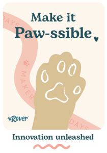 Poster promoting Rover's Maker Days