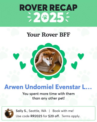 Final design showing a provider's favorite pet