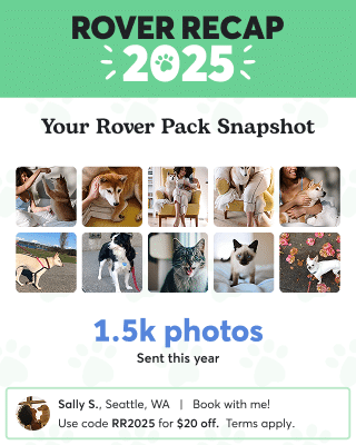 Final design showcasing sitter's photo uploads