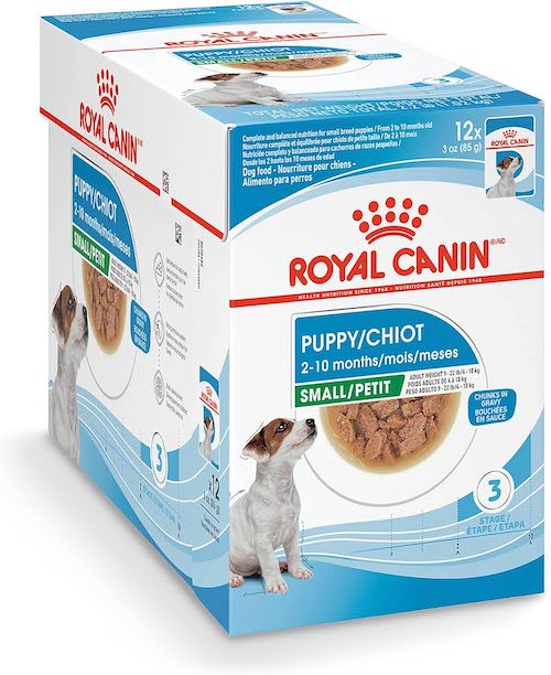 royal canin small puppy wet food