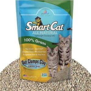 smart cat natural grass litter