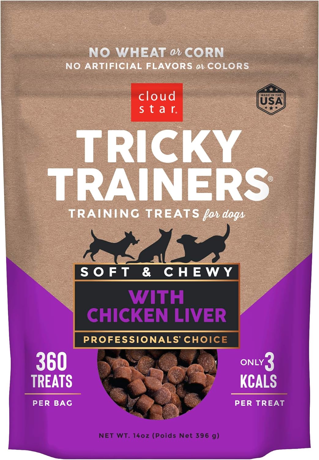 chewy dog training treats