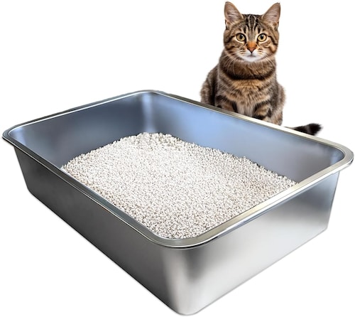 iPrimio Ultimate stainless steel litter box