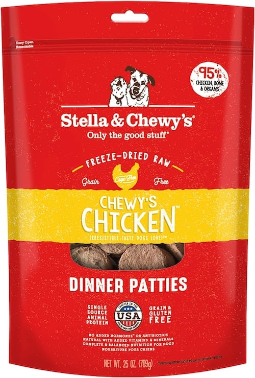 Stella & Chewy's Raw Freeze Dried Patties