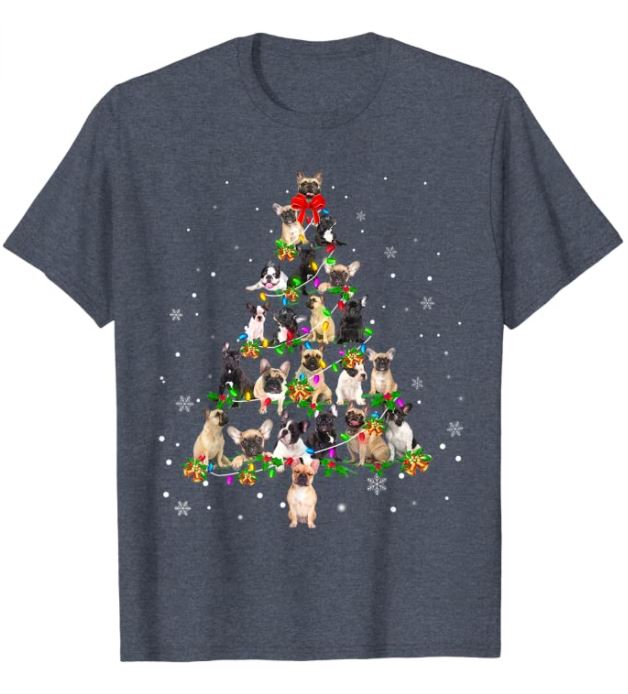 French Bulldog Gift Christmas T-Shirt